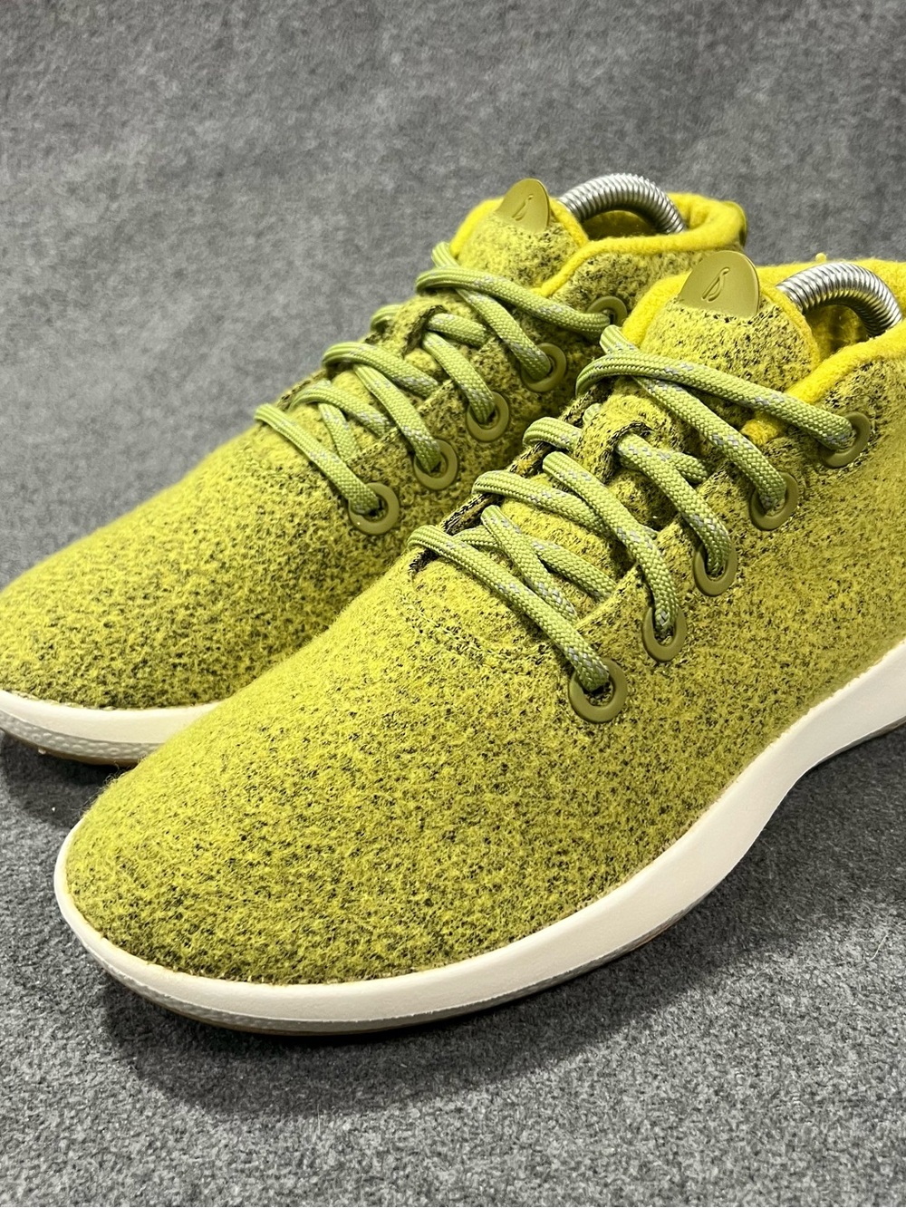 Allbirds Wool Runner-Up Mizzles Hazy Lime Women’s Size 8 High Top Sneakers